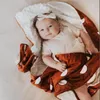 Filtar w3jf mysig mottagande filt baby wrap handduk mjukt kast för spädbarn bra duschgåva