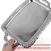 Pratos bandeja de pão sala de jantar recipiente de utensílios de mesa placa de serviço doméstico multiuso metal cozinha melamina pratos