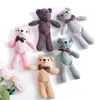 Poupées en peluche 18-20CM ours en peluche, jouets mignons pendentif poupées cadeaux d'anniversaire décor de fête de mariage 231019