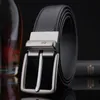 Mens Luxury Designer Belt Knight Print Design Zinc Alloy Buckle Mulheres Cinto Moda Estilo Versátil Dupla Face Disponível Ampla 3.5cm Dimensão 105-125cm