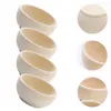 Dinnerware Sets Small Wooden Bowl Kids Toy Simulated Kitchen Toys Unfinished Playthings DIY Cutlery Mini Utensils Eating