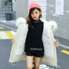 Vestes Bébé fille hiver manteau doudoune enfants épaissir chaud col de fourrure infantile Snowsuit enfants Parka Winterjas Meisj vêtements d'extérieur Abrigos