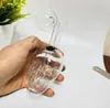 mini glazen bong schedelvormige waterpijpen creatieve waterpijp waterpijp mini bubbler dab rigs voor roken