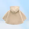 3 couleurs bébé marque vêtements poncho coupe-vent garçons filles épaissir chaud manteaux à capuche vêtements d'extérieur enfants manteau enfants châle détail 2159481