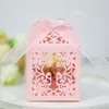 Present Wrap Hollow Out Cross Candy Box European Festival Wedding Chocolate Holder Tack