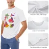 Męskie polo owoce i nietoperz - pastelowa koszulka śmieszna koszulka oversize koszulka bawełniana