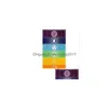 Ręcznik 70x150cm poliestrowy koc plażowy unisex joga Rainbow Color Bohemian Shawl CCA11125 20pcs Dostawa dostawa domowa tkaniny ogrodowe dhgau