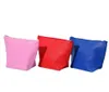 10st kosmetiska väskor kvinnor pu vanlig stor kapacitet vattentät skyddande ljus smink väskor blandar färg