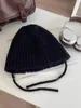 Berets feminino laço de malha balde chapéus inverno quente feminino malha pescador bonés menina ao ar livre à prova de vento chapéu frio senhoras panamá bob gorros