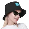 Bérets Game Logo TEAL BET HAT PANAMA pour l'homme femme Bob Chapeaux Hip Hop Fisherman Summer Beach Fishing Unisexe Caps