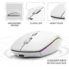 Keyboard Mouse Combos Wireless Combo Ultra Slim Backlit and Multi Device 2 4G USB Rechargeable Bluetooth 231019