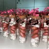 Storage Bottles Diameter 25mm Wedding Dragees Glass Bottle Cork Jars Test Tube Empty Container DIY Crafts Candy Gift