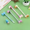 Creative Cartoon Ballpoint Pen With Base Cute Image Student Stationery