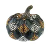 Spille Spille 20 pz / lotto 50mm Tono oro Halloween Giorno del Ringraziamento Zucca Arancione Strass Cristallo Spilla smalto nero Spilla197S