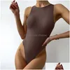 Femmes Shapers doux hauts col haut body sans manches Style sans couture côté minceur sans bretelles soutien-gorge écrémé Wearwomens livraison directe