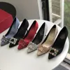 Diamantes de imitación dorados Sandalias adornadas con cristales Tacón de aguja Tacones para mujer Fiesta Zapatos de noche Punta abierta Calf Mirror Cuero Diseñadores de lujo Casarse