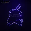 V-Show Animation 1W laserlicht RGB krachtige podiumverlichting projector DMX512 ILDA Voor disco, bruiloftsevenementen