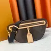 Outdoor Waist Bags Fashion Bag Unisex Classic Letter Logo Design Woven Belt Versatile Chest Bag