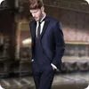 Herrenanzüge Italienisch Schwarz Männer Für Hochzeit Silber Grau Weste 3 Stück Vintage Slim Fit Bräutigam Smoking Mann Blazer Jacke Kostüm Homme