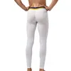 Thermisch ondergoed voor heren Seobean merk lange onderbroek nylon comfortabele legging broek nachtkleding strakke broek