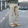 Pantaloni da uomo In Pile Invernale Tattico Esterno Caldo SoftShell Cargo Casual Pantalones Pantaloni Militari Impermeabili Jogging Hombre Tuta