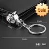 Creative Mountain Motorcycle Keychain Wheels Can Rotate Metal Key Ring For Men Car Key Holder 3D Crafts Key Accessories Gifts