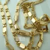 18k 18ct Gold Filled New Style 61cm Lenght Chain Halsband N453123