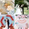 Dekoracja imprezy Metal sześciokątowy łuk Wedding Arch Stand Stand Balon Wsparcie Zestaw do wsparcia na urodziny rocznicowy dekoracje baby shower