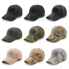 Casquettes de baseball Camouflage Militaire Baseball Traf Mesh Tactique Armée Sport Réglable Snapback Entrepreneur Papa Chapeaux Hommes Femmes Chapeau En Gros