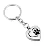 Key Rings Heart Engraving Pendant Key Chain Cremation Urn Ring Memorial Human Pet Ashes Keepsake Ornaments Jewelry For Men Jewelry Dhwna