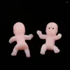 Party Decoration 50pcs Mini Born Baby Doll Toy Collection Shower DIY Craft Bag Filler Toys Gift Favors 3 Types