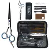 Nożyczki nożyce profesjonalne fryzjerskie nożyczki 6 cali 440c fryzjer fryzjerski narzędzia do przerzedzania wysokiej jakości zestawu salonu 231019