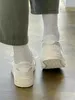 Женская парусиновая обувь Road 13, новинка 2023 года, универсальные студенческие японские повседневные маленькие белые туфли с растворенной подошвой и юбкой