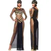 Medieval Queen Cleopatra Kostiumy dla dorosłych kobiet starożytne egipskie faraon cosplay odzież Halloween Egipt Księżniczka fantazyjna dresscosplay