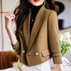 Costumes pour femmes Blazers élégants Feminino pour les femmes vêtements de travail d'affaires professionnels automne hiver vestes manteau vêtements d'extérieur hauts vêtements féminins