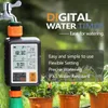 散水機器自動デジタル電子ウォータータイマーシステムガーデン灌漑コントローラーEUプラグUS 231019