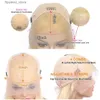 Synthetische Perücken Wiggogo 613 HD Spitze Frontal Perücke 13X6 Blonde Spitze Front Perücke Echthaar 13X4 Lockige Menschenhaar Perücken Lose tiefe Welle Kleberlose Perücken Q231019