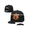 Ball Caps 2023 Man Dames Basketbal Snapback College Baseball Snapbacks Alle Teams Voor Mannen Borduren Katoen Voetbal Hoeden Hip Hop O Dhhb6