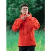 Vêtements pour hommes en ligne Manteaux de créateurs Veste Arcterys Veste Marque Alpha SV Hommes GTX Pro Hard Shell Charge Manteau Extérieur Imperméable Respirant 256 WN-KA9M