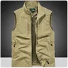 Herenvesten Grote maten 7XL 8XL Heren Visserijvest Outdoor Sneldrogend Jagen Reizen Gym Joggen Hardlopen Sport Mouwloos Mesh Vest Jas 231018