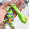 Decompression Toy Turtle Keychain Ninja Action Figure Model PVC Cartoon Bag Doll Pendant Toys Gift