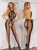 Sexy Socks Sleepwear women sexy lingerie Babydoll Mesh Floral Body Stocking Catsuit wedding night see through bodysuit plus size costume Q231019