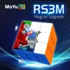 Magische Würfel MOYU RS3M 3x3 Maglev Der neueste Magnetschwebe-Zauberwürfel RS2M Puzzlespielzeug RS3M Cubo Magico RS3M Maglev 231019