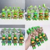 3D Anime Figure Turtle Keychain Cartoon Soft Rubber Pvc Car Pendant School Bag Silicone Anime Birthday Present