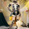 Navia Cosplay Costume perruque Genshin Impact robe uniforme Fontaine Spina Di Rosula chapeau Clorinde fête d'halloween pour les femmes jeu de rôle cosplay