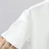 グラディエントプリントメンズTシャツカジュアルストリートルーズユースマンファッションTシャツスポーツ半袖コットンティートップヴィンテージTシャツ319R