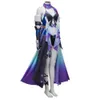 Perruque Costume nouveau jeu Honkai Star Rail Cosplay perruques Seele violet robe Costume cheveux longs Halloween fête Roleplaycosplay