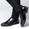 Chaussures habillées Oxford pour hommes formels bout pointu affaires anti-dérapant mariage hommes mocassins de grande taille