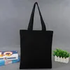 Bolsos de noche 5 PCS Bolso de algodón natural Bolso de lona Tote Hombro Bolsas de verduras reutilizables Bolso bandolera de lona 231018