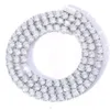 Joias finas hip hop s925 prata esterlina vvs moissanite diamante cluster gelado corrente de tênis pulseira colar para homens mulheres